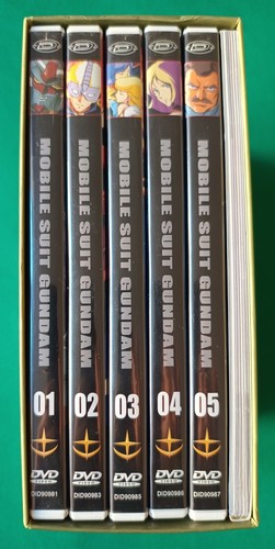 Mobile suit gundam dvd - suit, box