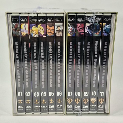 Dynit gundam dvd box - gundam, 1-2